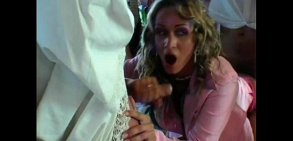  Wedding whores are fucking in public